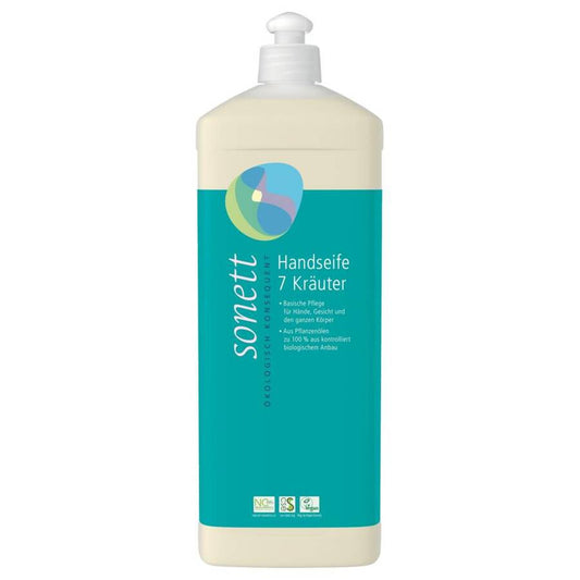 Sonett Mydło w płynie siedem ziół 1l