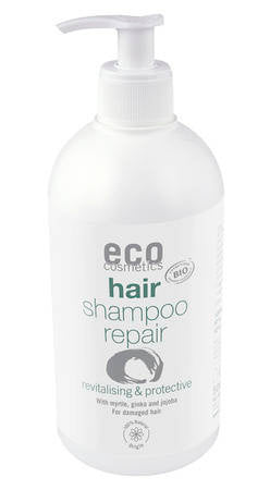 Szampon regenerujący z liśćmi mitru i miłorzębem japońskim 500 ml  Eco Cosmetics